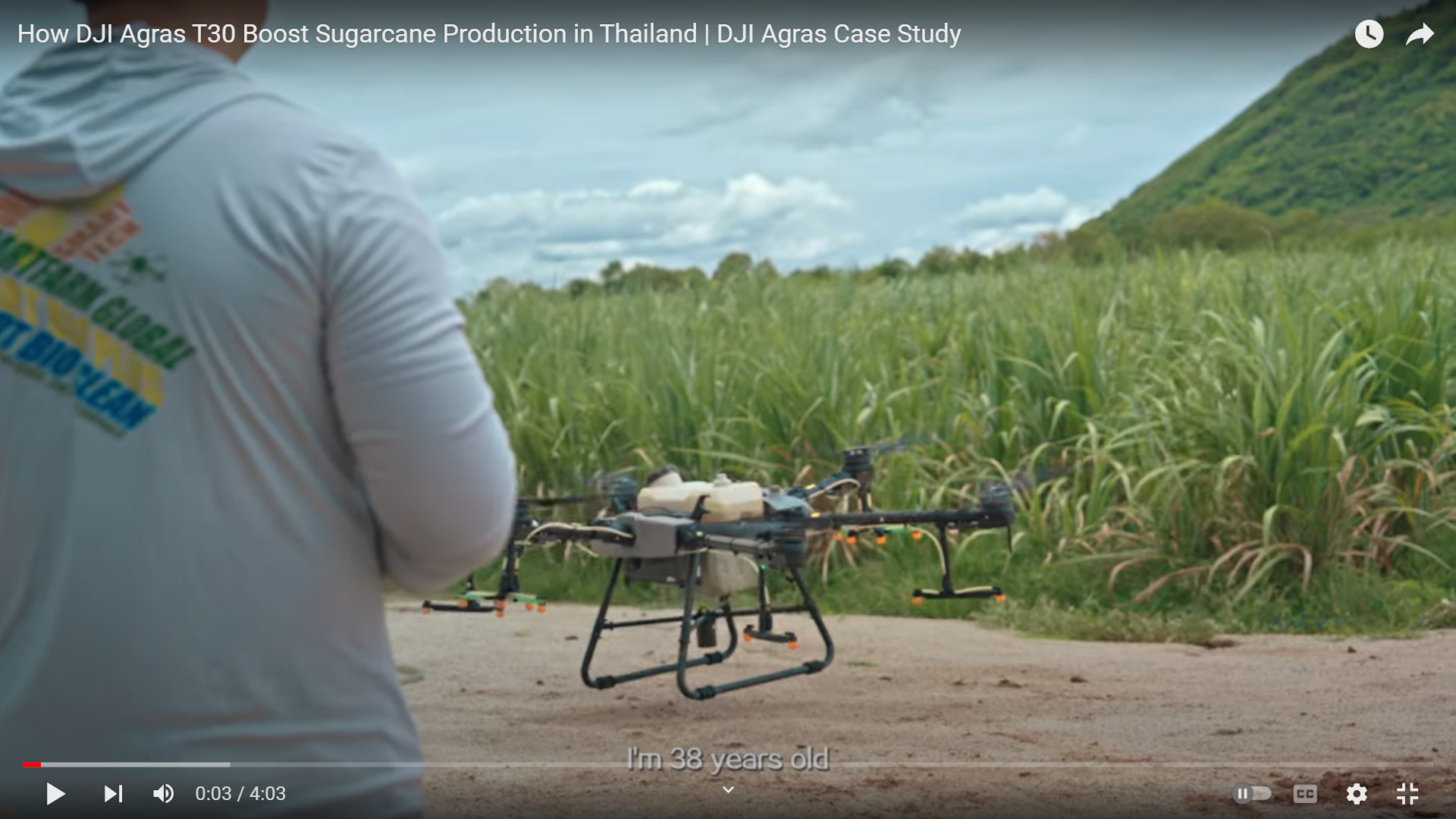 فیلم: افزایش تولید نیشکر با استفاده از پهپاد در تایلند
